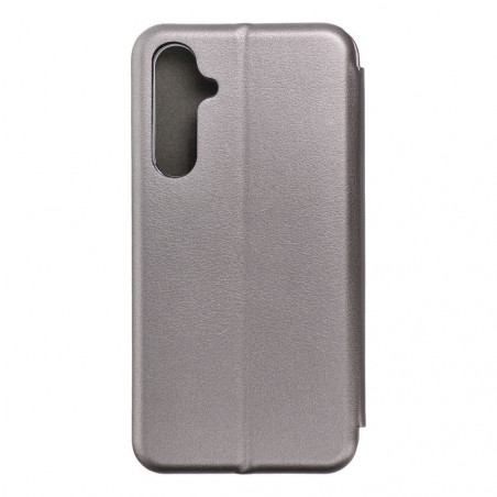 Samsung Galaxy S23 FE Portefeuilles Book Elegance Élégant  Gris