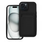 Apple iPhone 15 Coque Card Noir