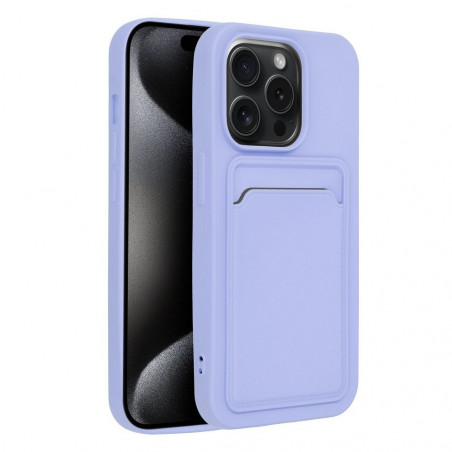 Apple iPhone 15 Pro Coque Card Violet (Violet)