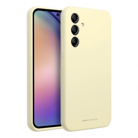 Samsung Galaxy A54 Coque Roar Cloud-Skin Jaune clair