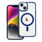 Apple iPhone 14 Coque Color Edge Mag MagSAFE  Bleu marine