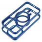 Apple iPhone 14 Pro Coque Color Edge Mag MagSAFE  Bleu marine