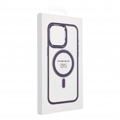Apple iPhone 11 Pro Max Coque Color Edge Mag MagSAFE  Violet profond