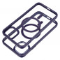 Apple iPhone 12 Coque Color Edge Mag MagSAFE  Violet profond