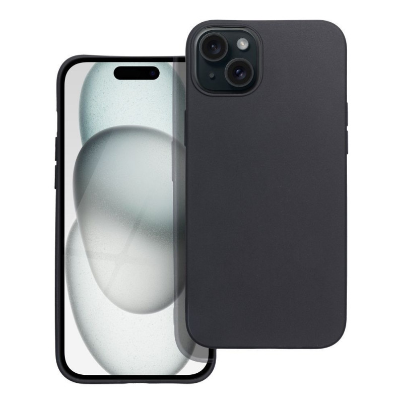 Apple iPhone 15 Plus Coque MATT Noir