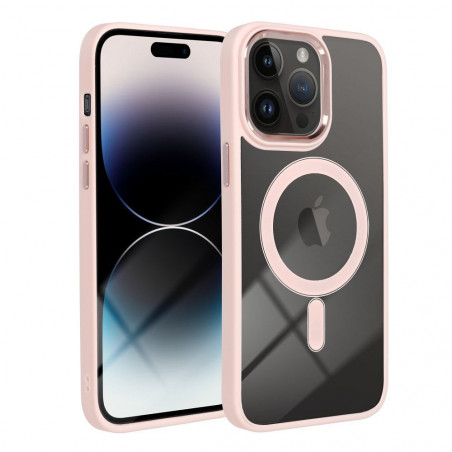 Apple iPhone 12 Pro Coque Color Edge Mag MagSAFE  Rose