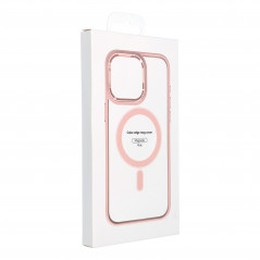 Apple iPhone 14 Pro Max Coque Color Edge Mag MagSAFE  Rose