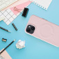 Apple iPhone 15 Pro Max Coque Roar Leather Mag Élégant  MagSAFE  Rose vif