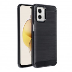 Motorola Moto G73 Coque Carbon Élégant  Noir