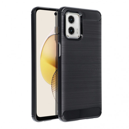 Motorola Moto G73 Coque Carbon Élégant  Noir