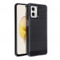 Motorola Moto G73 Coque Carbon Élégant  Noir