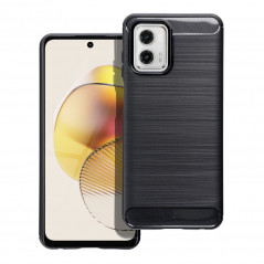 Motorola Moto G73 Coque Carbon Élégant  Noir