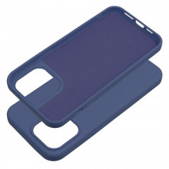 Apple iPhone 15 Pro Max Coque Silicone Élégant  Bleu