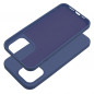 Apple iPhone 15 Pro Max Coque Silicone Élégant  Bleu
