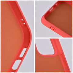 Apple iPhone 15 Pro Max Coque Silicone Élégant  Pêche