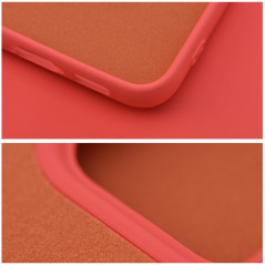 Apple iPhone 15 Pro Max Coque Silicone Élégant  Pêche