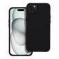 Apple iPhone 15 Coque Silicone Élégant  Noir