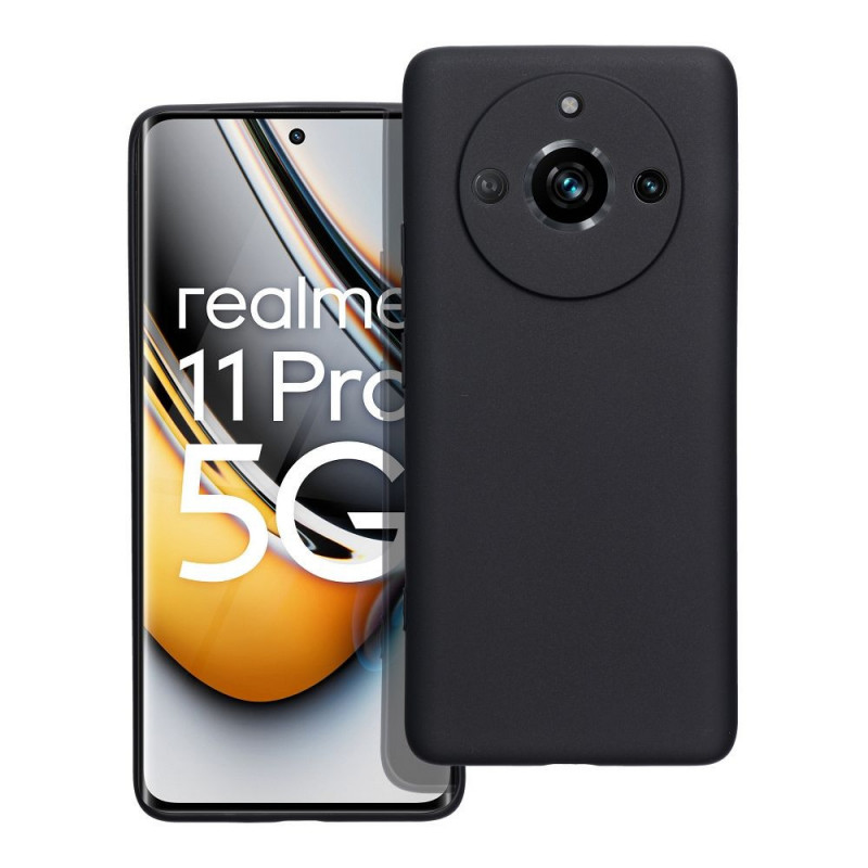 realme 11 Pro Plus 5G Coque MATT Noir
