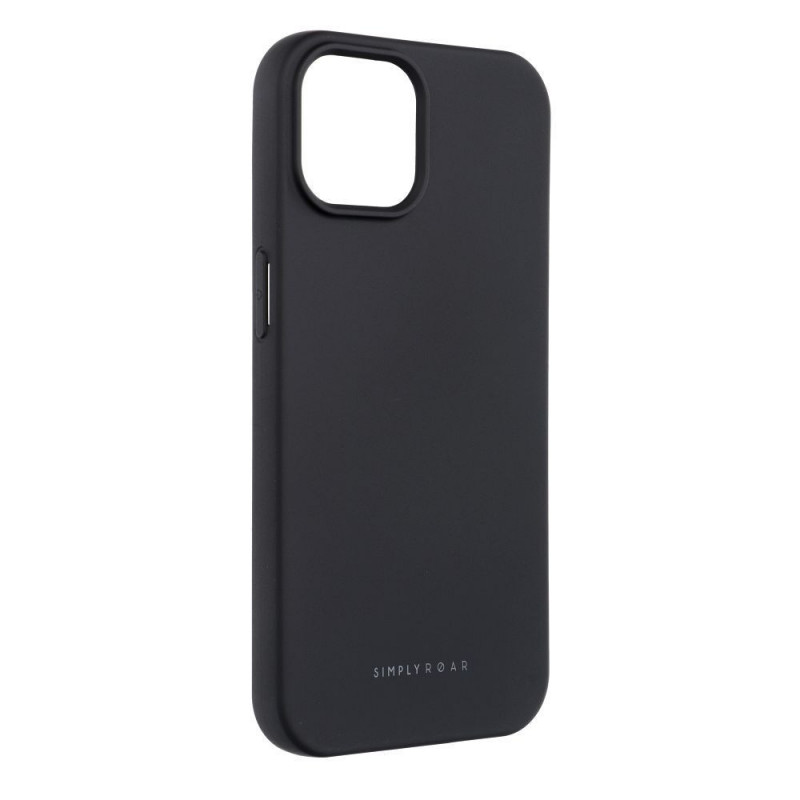 Apple iPhone 15 Coque Roar Space Monochromatique, Élégant  Noir