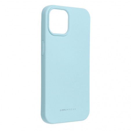Apple iPhone 15 Coque Roar Space Monochromatique, Élégant  Bleu ciel