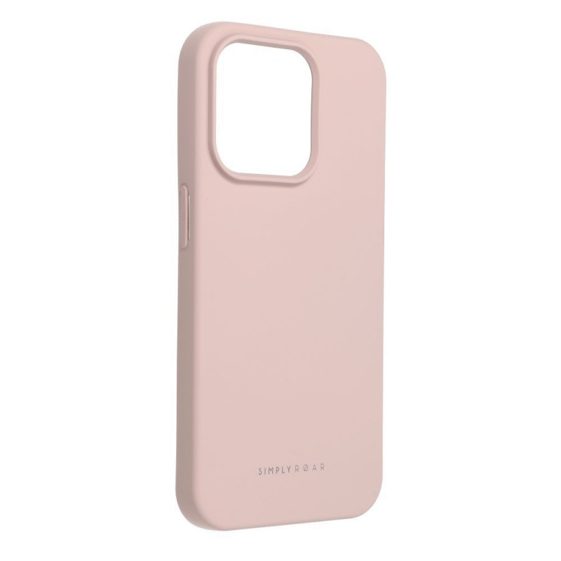 Apple iPhone 15 Pro Coque Roar Space Monochromatique, Élégant  Rose