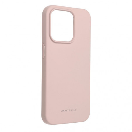 Apple iPhone 15 Pro Coque Roar Space Monochromatique, Élégant  Rose