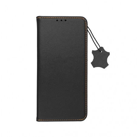Apple iPhone 15 Portefeuilles Leather case SMART PRO Élégant  Noir