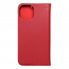 Apple iPhone 15 Portefeuilles Leather case SMART PRO Élégant  Bordeaux