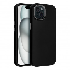 Apple iPhone 15 Coque FRAME Élégant  Noir
