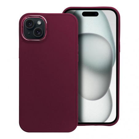 Apple iPhone 15 Plus Coque FRAME Élégant  Violet (Purple)