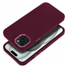 Apple iPhone 15 Plus Coque FRAME Élégant  Violet (Purple)