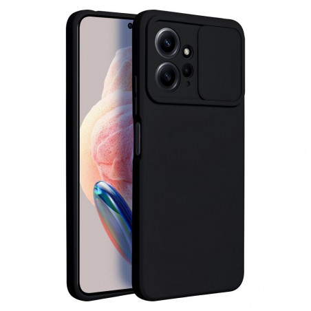 XIAOMI Redmi Note 12 4G Coque Slide Noir