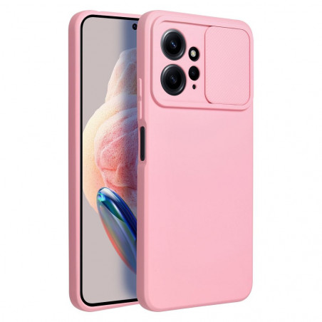 XIAOMI Redmi Note 12 4G Coque Slide Rose clair