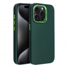 Apple iPhone 15 Pro Coque FRAME Élégant  Vert