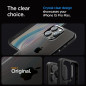 Apple iPhone 15 Pro Max Coque Spigen Ultra Hybrid Clair comme du cristal  Noir mat
