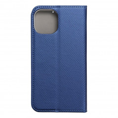 Apple iPhone 15 Portefeuilles Smart Case Book Marine
