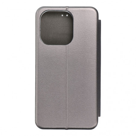 Apple iPhone 15 Pro Portefeuilles Book Elegance Élégant  Gris