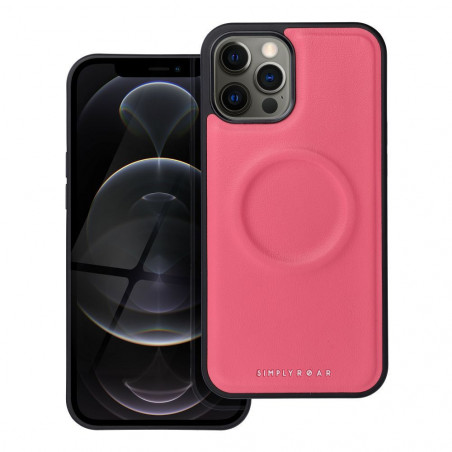 Apple iPhone 12 Pro Max Coque Roar Mag Morning Élégant  MagSAFE  Rose vif
