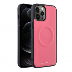 Apple iPhone 12 Pro Max Coque Roar Mag Morning Élégant  MagSAFE  Rose vif