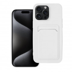 Apple iPhone 15 Pro Max Coque Card Blanc