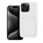 Apple iPhone 15 Pro Max Coque Card Blanc