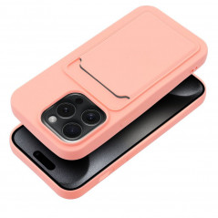 Apple iPhone 15 Pro Coque Card Rose