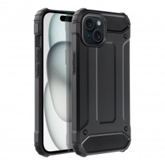 Apple iPhone 15 Couverture durcie Armor Noir