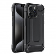 Apple iPhone 15 Pro Couverture durcie Armor Noir