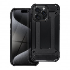 Apple iPhone 15 Pro Couverture durcie Armor Noir