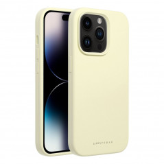 Apple iPhone 15 Pro Coque Roar Cloud-Skin Jaune clair