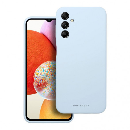 Samsung Galaxy A14 LTE Coque Roar Cloud-Skin Bleu clair