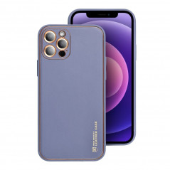Apple iPhone 15 Pro Coque Leather Bleu