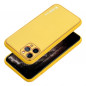 Apple iPhone 15 Coque Leather Jaune