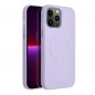 Apple iPhone 13 Pro Max Coque Roar Leather Mag Élégant  MagSAFE  Violet (Purple)